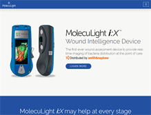 Tablet Screenshot of moleculight.com